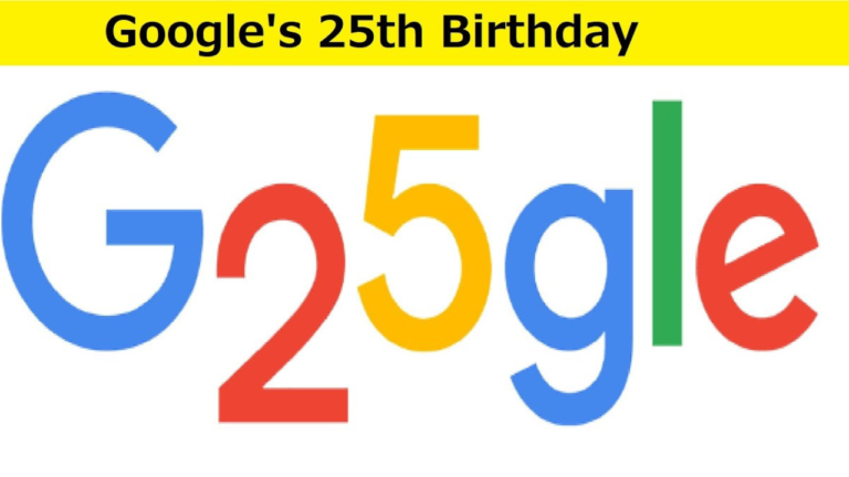 Google's 25th birthday