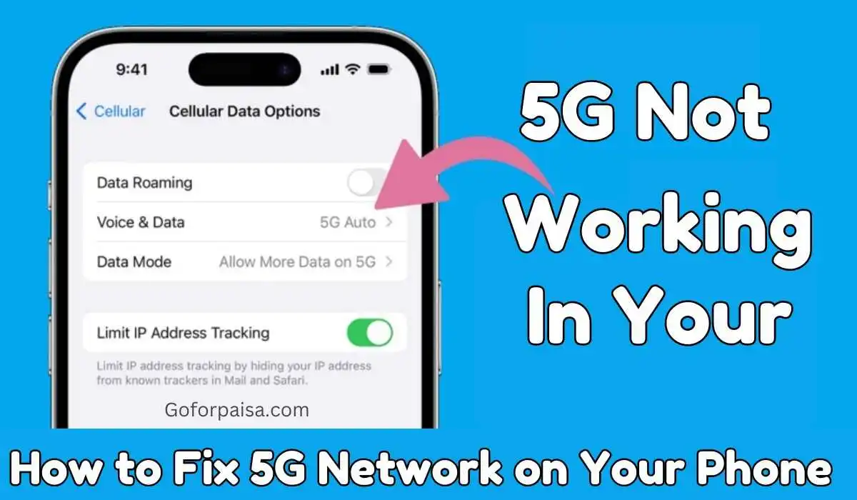 How to Fix 5G Network Not Working on Your Phone